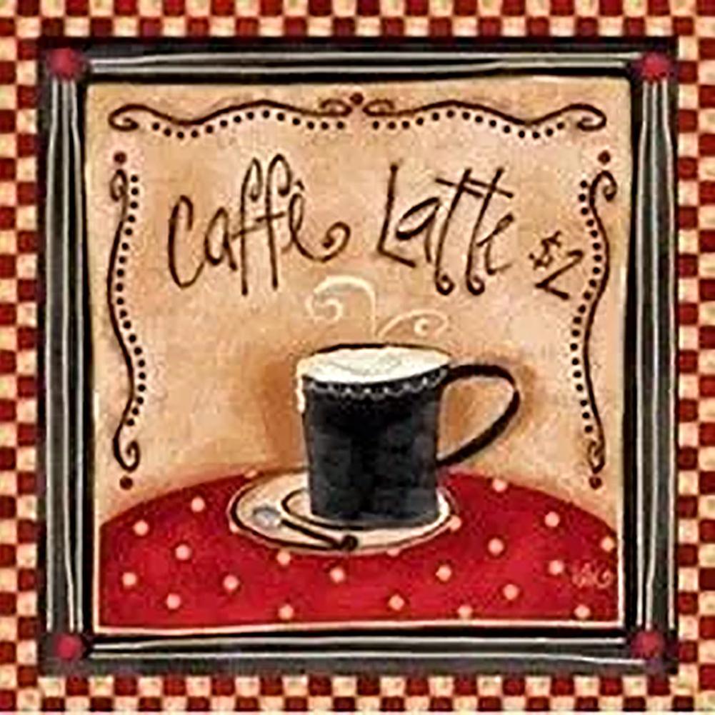 Résumé - diamant rond complet - 30x30cm