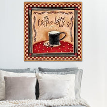 Charger l&#39;image dans la galerie, Résumé - diamant rond complet - 30x30cm
