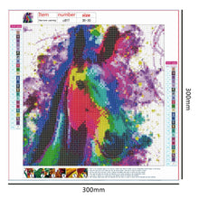 Charger l&#39;image dans la galerie, Résumé - diamant rond complet - 30x30cm
