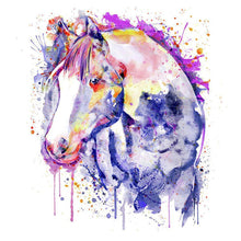 Charger l&#39;image dans la galerie, Résumé - diamant rond complet - 30x30cm
