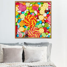 Charger l&#39;image dans la galerie, Résumé - diamant rond complet - 30x30cm
