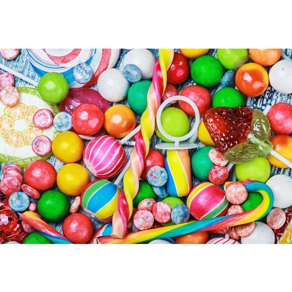 Résumé - diamant rond complet - 40x30cm