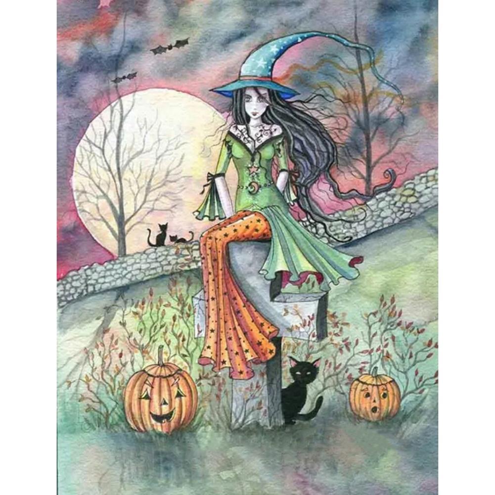 Dessin animé - diamant rond complet - 40x30cm