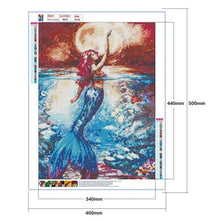 Charger l&#39;image dans la galerie, Beauté - diamant rond complet - 40x50cm
