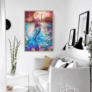 Beauté - diamant rond complet - 40x50cm