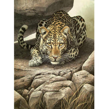 Charger l&#39;image dans la galerie, Tigre - diamant rond complet - 30x40cm

