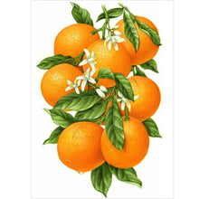 Charger l&#39;image dans la galerie, Fruit - diamant rond complet - 30x40cm
