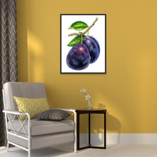 Charger l&#39;image dans la galerie, Fruit - diamant rond complet - 30x40cm
