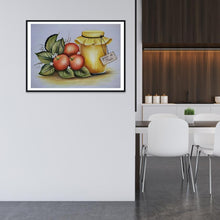 Charger l&#39;image dans la galerie, Fruit - diamant rond complet - 40x30cm

