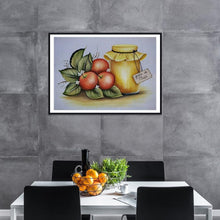 Charger l&#39;image dans la galerie, Fruit - diamant rond complet - 40x30cm
