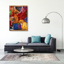 Charger l&#39;image dans la galerie, Artisanat - diamant rond complet - 40x30cm
