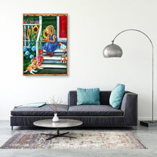 Charger l&#39;image dans la galerie, Artisanat - diamant rond complet - 40x30cm
