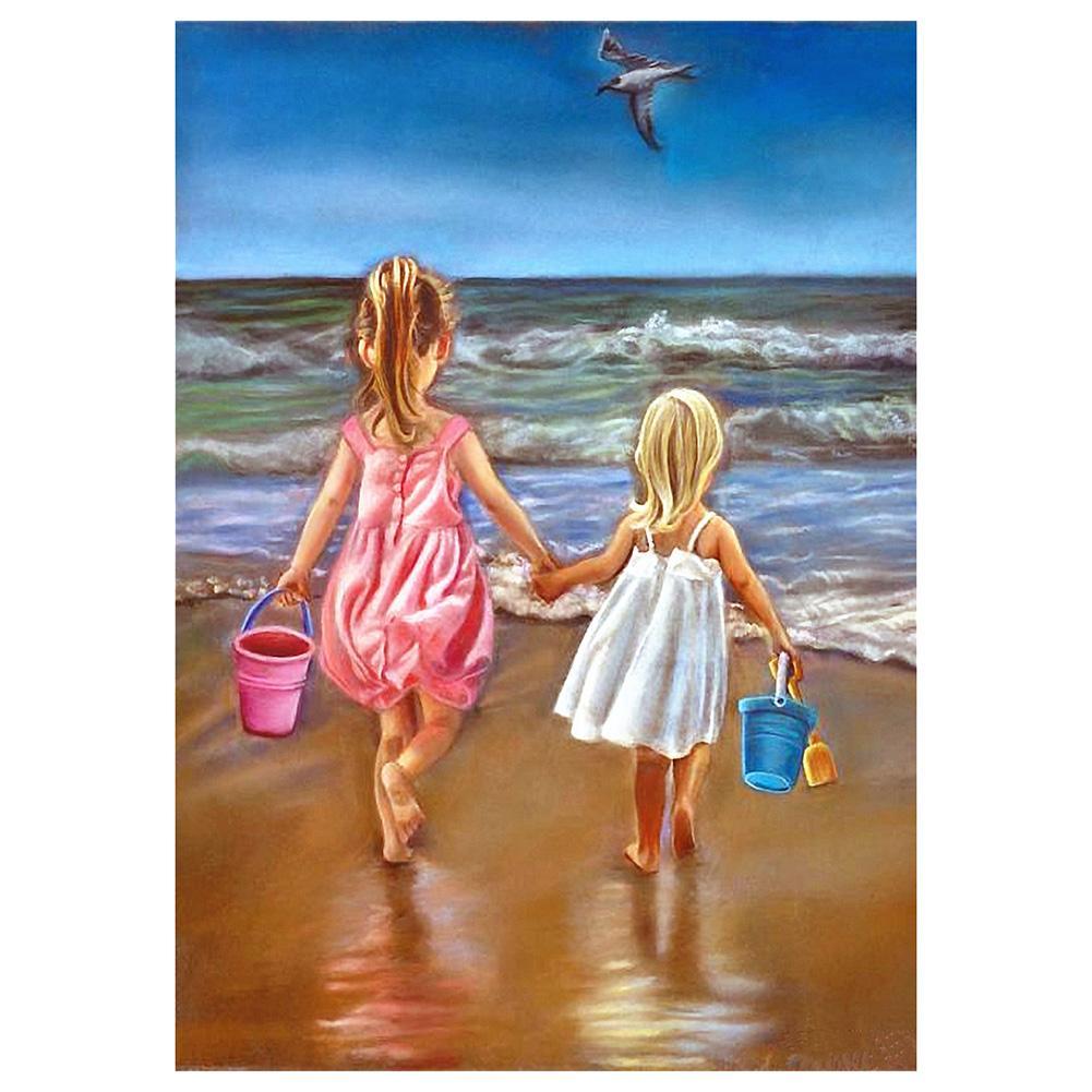 Artisanat - diamant rond complet - 40x30cm