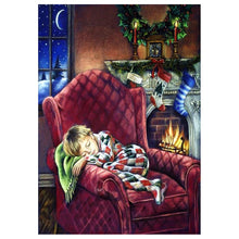 Charger l&#39;image dans la galerie, Artisanat - diamant rond complet - 40x30cm
