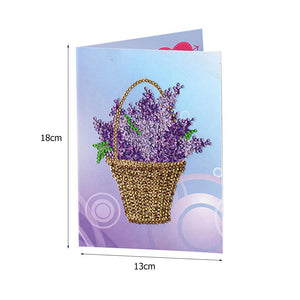 6pcs/Set-Birthday-Diamond Cartes de voeux