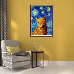 Animal - diamant rond complet - 30x40cm