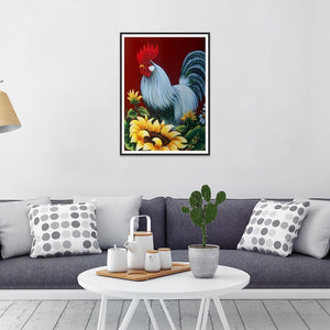 Animal - diamant rond complet - 30x40cm
