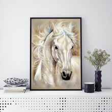 Charger l&#39;image dans la galerie, Cheval - diamant rond complet - 30x40cm
