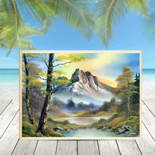 Charger l&#39;image dans la galerie, Paysage - diamant rond complet - 40x30cm

