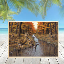 Charger l&#39;image dans la galerie, Paysage - diamant rond complet - 40x30cm
