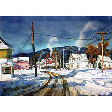 Charger l&#39;image dans la galerie, Paysage - diamant rond complet - 40x30cm
