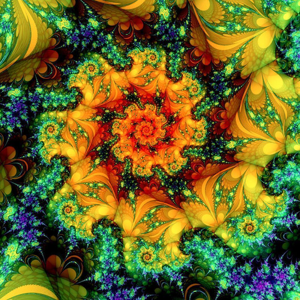 Résumé - peinture en diamant complet - 30x30cm