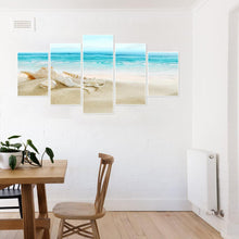 Charger l&#39;image dans la galerie, Plage 5pcs - diamant rond complet - 95x45cm

