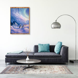 Animal - diamant rond complet - 40x30cm