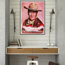 Charger l&#39;image dans la galerie, Cowboy - diamant rond complet - 30x40cm
