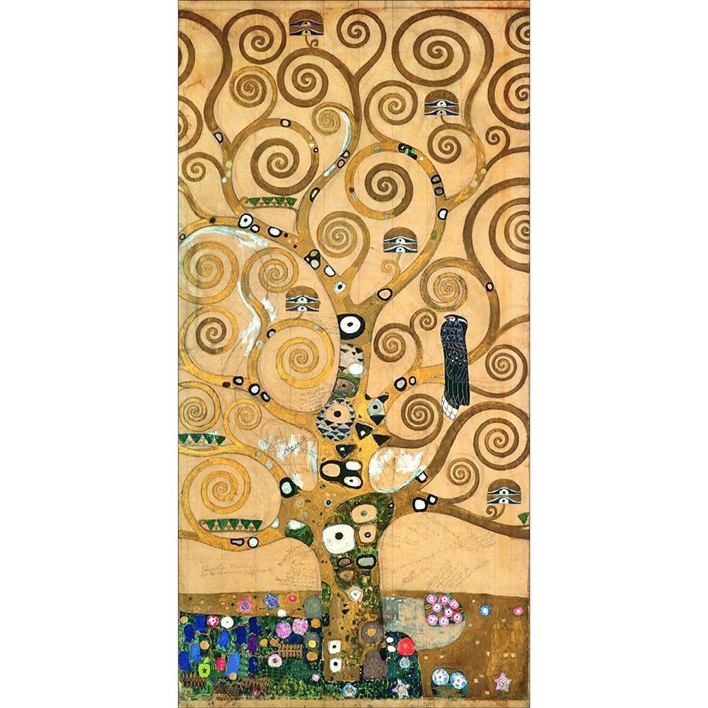 Arbre de vie - diamant rond complet -