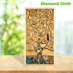 Arbre de vie - diamant rond complet -