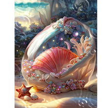 Charger l&#39;image dans la galerie, Paysage de plage - Peinture au diamant pleine perceuse
