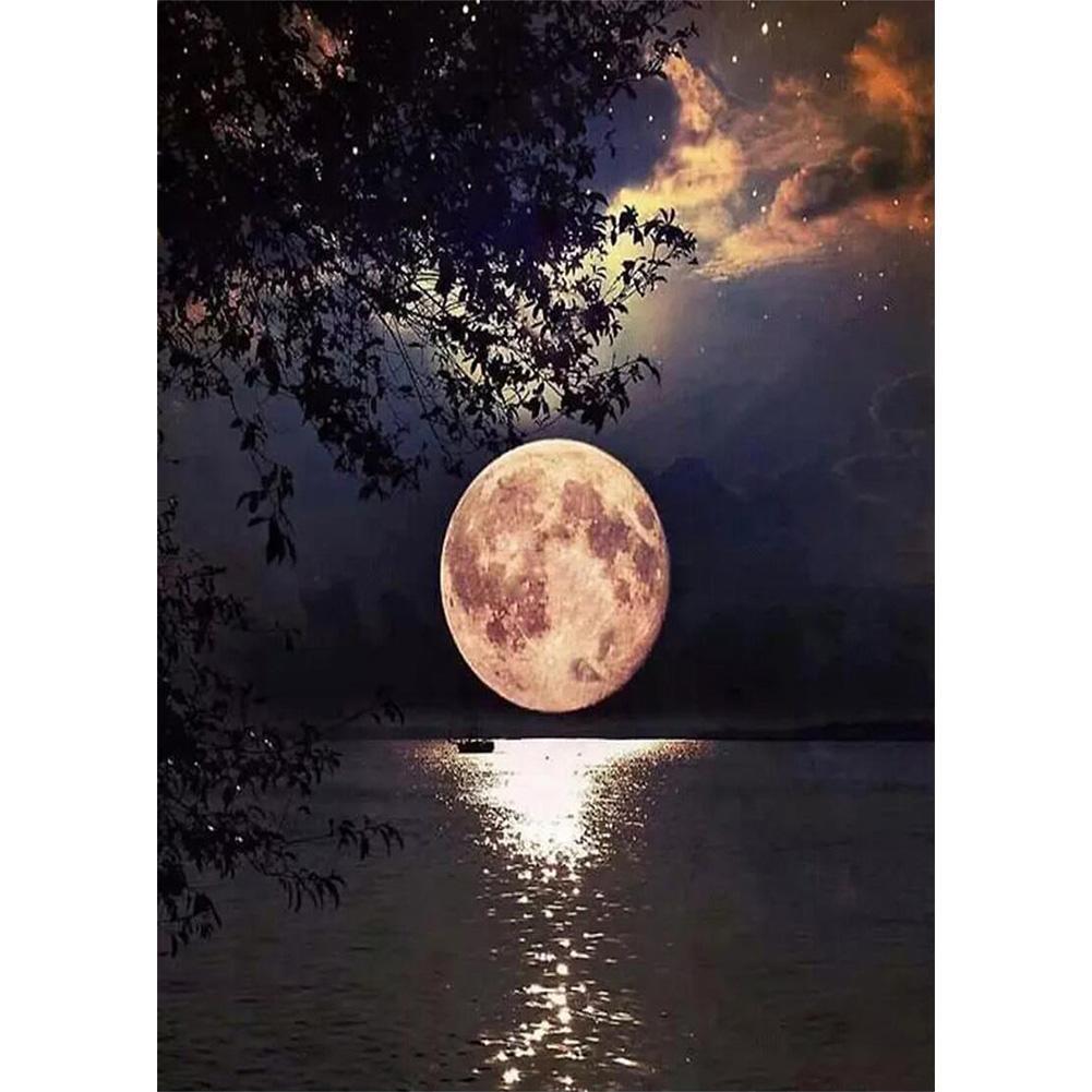 Mosaïque - diamant rond complet - 40x30cm