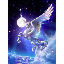 Charger l&#39;image dans la galerie, pour chambre - diamant rond complet - 40x30cm
