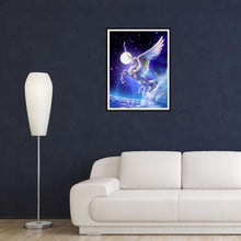 Charger l&#39;image dans la galerie, pour chambre - diamant rond complet - 40x30cm
