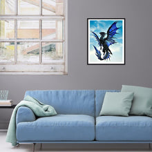 Charger l&#39;image dans la galerie, pour chambre - diamant rond complet - 40x30cm
