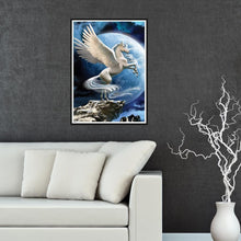 Charger l&#39;image dans la galerie, pour chambre - diamant rond complet - 40x30cm

