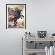 Charger l&#39;image dans la galerie, pour chambre - diamant rond complet - 40x30cm
