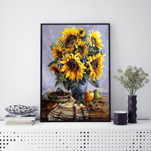 Charger l&#39;image dans la galerie, SunflowerHome - diamant rond complet - 50x40cm
