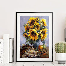 Charger l&#39;image dans la galerie, SunflowerHome - diamant rond complet - 50x40cm
