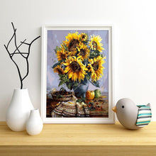 Charger l&#39;image dans la galerie, SunflowerHome - diamant rond complet - 50x40cm
