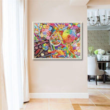 Charger l&#39;image dans la galerie, Art - diamant rond complet - 40x30cm
