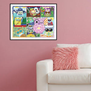 Art - diamant rond complet - 40x30cm