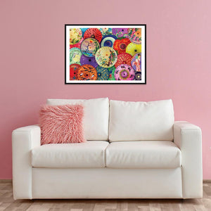 Art - diamant rond complet - 40x30cm