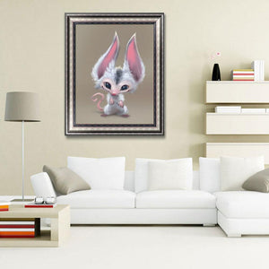 Tigre - diamant rond complet - 30x40cm