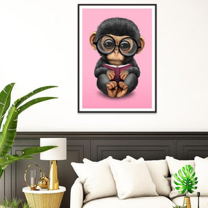 Tigre - diamant rond complet - 30x40cm