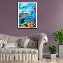 Charger l&#39;image dans la galerie, Tigre - diamant rond complet - 30x40cm
