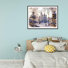 Charger l&#39;image dans la galerie, Maison - diamant rond complet - 30x40cm
