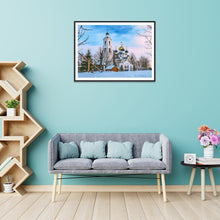 Charger l&#39;image dans la galerie, Maison - diamant rond complet - 30x40cm
