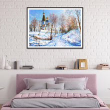 Charger l&#39;image dans la galerie, Maison - diamant rond complet - 30x40cm
